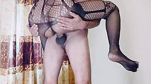 Hanif and Adori pound tight pussy hard