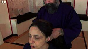 Maestrobd Binds Pat Foster in Bondage with Toys Spanking and Whipping Her Slave Body