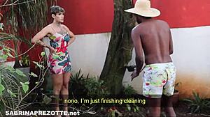 i fuck the gardener's black ass as sabrina prezotte