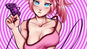 Crystal's Big Tits Hentai