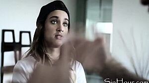 Converting my lesbian stepsister straight uma jolie