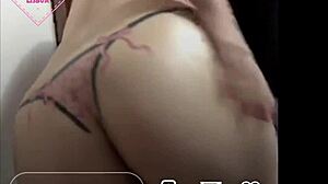 Teen Twerks Ass and Teases Pussy in Forbidden Funk Live