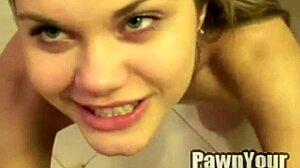 Amatørpars dampende sexbånd fanger rå dusj-action med cumshot