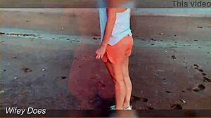 Flashing Tits At The Sunset