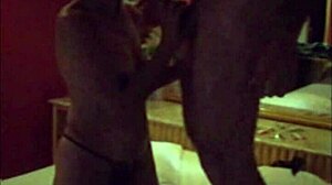 The old wife cheats in this cuckold scenario with her husband