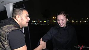 Hot Babe Jizzed Without Sex In Backseat