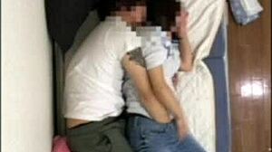 Japanese couple fucks all day at home on holiday. 😈