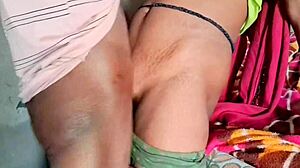 Indian Wife Calls Nephew for Doggystyle Pussy and Deepthroat Quickie