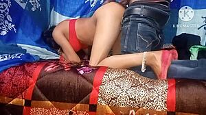 indian desi ragini bhabhi hard fucked by alone devar 😈