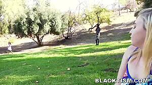 Teen Lesbian Dumps Girlfriend For Big Black Dick Thrills