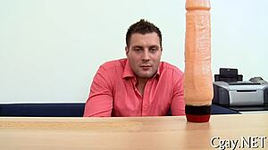 Intense Oral for Charming Gay Stud