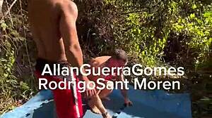 My Students Helped Me Set Up The Mat For Training On My Farm 😊