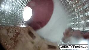 Hot Shower Fun With Christy Dahlia And Ivan In Lesbian Oral Sex