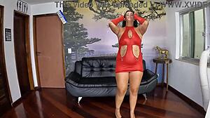 Sophia Wolf shows small tits and tight pussy behind cameras