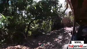 Hell Yeah! Thai Teen Cherry Sucks Big White Cock!