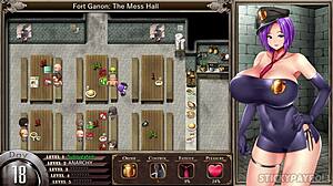 karryns prison - white prison guard decided to try bbc and and got fucked hard hentai sex game - part 3