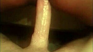 Amateur Latina couple with hairy ass using toys in fucking