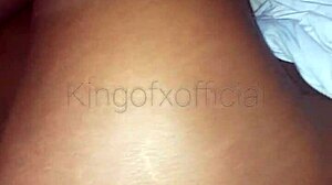 Kingofxofficial cums in creamy pussy then keeps fucking