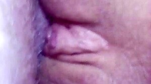 up close and personal with shaved pussy action