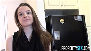Young Real Estate Agent With Big Natural Tits In Homemade Sex