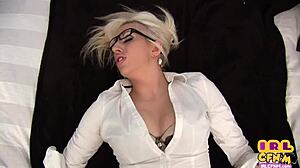 cfnm femdom babe in stockings gets fucked