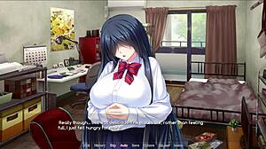 hey, in bullied bribe ep1, he's grabbing those huge tits, right?