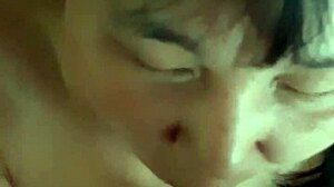 Duk pees in David's mouth while sucking cock for cum