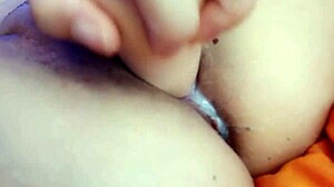 Wife as prostitute in femdom scene masturbates with toy and gets fingering and fucking on big ass.