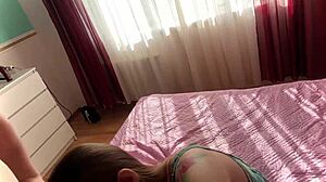 in this homemade video, a sexy babe with big ass enjoys real fun hardcore sex.