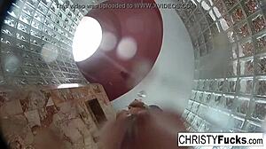 Hot Shower Fun With Christy Dahlia And Ivan In Lesbian Oral Sex