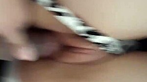 Enjoying monster cock breakfast with big tits and pussy