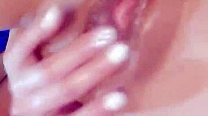 Latina solo babe masturbates in public, flaunting big clit, tasty pussy, and rich tits with cum on ass 😍🍑