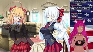 Vtuber Lewdneko Plays My Girlfriend Is The President Part 6