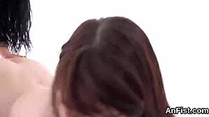 horny lesbo beauties fisting juicy twats and asses 😈