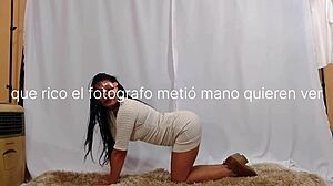 ¡Mi primera sesión de fotos sexy con Eva Grahan!