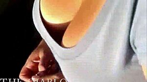 Detailed View Of My Sister-In-Law's Big Tits Cleavage In Mexico