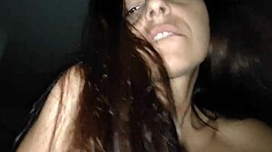 wife in pajamas fucks a friend quietly while husband is nearby