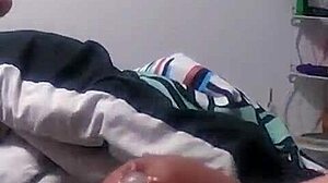 Trans Girl Moans Intensely During Cumshot