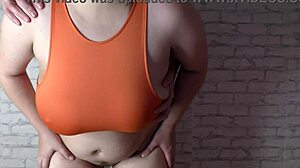 sexy hairy wife hints at a quick creampie deep inside