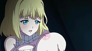 In this hentai, a milf with big tits and ass gets involved in ntr sex with a big cock brunette