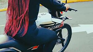 Desperate stepmother begs for stepson's dick in the morning