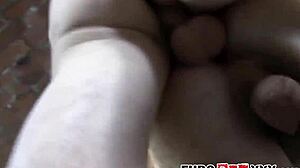 Hung twinks ass bang each other after workout