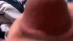 Trans Girl Moans Intensely During Cumshot