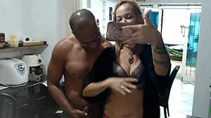 Fada Mel chooses the biggest cock at the party for her ass