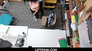 Obedient Teen Shoplifter Penelope Reed Fucked Roughly By Dirty Officer