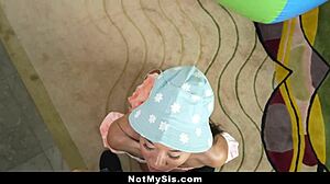 tiny stepsister, play with my balls?