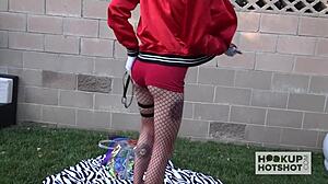 Did you see that tiny redhead's asshole blown out by the guy she met online?