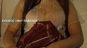 thai cutie fingers herself solo