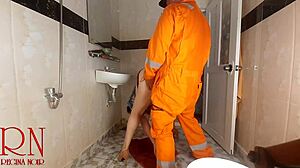 housewife teases plumber without panties