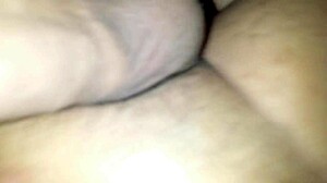 My young wife's pussy gets toyed by me!